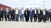  Visit of the Minister of Roads and Urban Development to the New Border and Transit Highway of ASTARA 