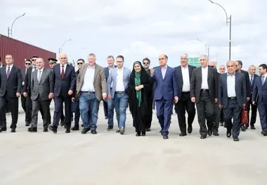  Visit of the Minister of Roads and Urban Development to the New Border and Transit Highway of ASTARA 
