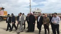 بازدید سخنگوی اصل نود مجلس و عضو کمیسیون عمران مجلس از منطقه ویژه اقتصادی بندر آستارا