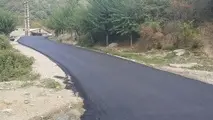آسفالت ۸۷ کیلومتر از راه های روستایی لرستان