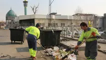 میدان تجریش بعد از انتشار شایعه وجود بسته مشکوک