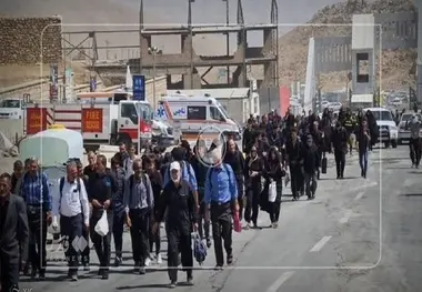 افزایش ۳۷ درصدی ورود زائران حسینی از پایانه مرزی تمرچین در ایام اربعین 