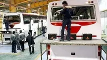 آمار تولید اتوبوس در دی‌ماه