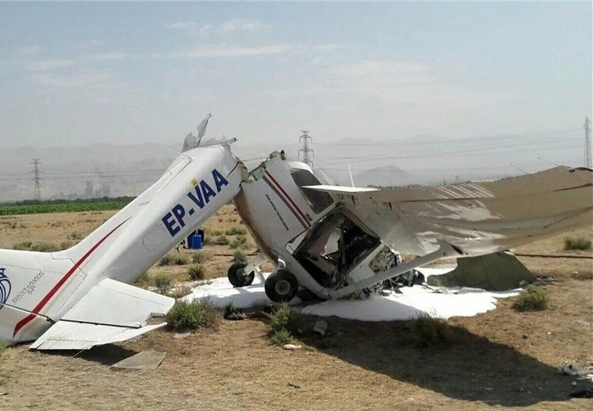 خلبان هواپیمای سانحه دیده آموزشی نشست غیر استاندارد داشت 