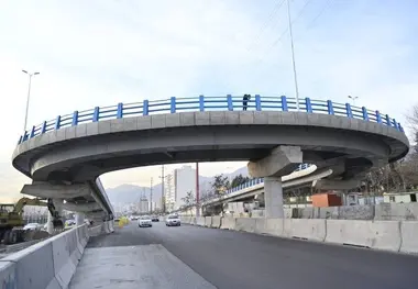 نخستین پل هوشمند ضدبرف در تهران