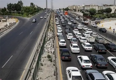  ترافیک سنگین  در جاده‌های خراسان رضوی