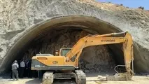 مسیر رفت تونل رخ در محور شهرکرد -اصفهان به صورت ۲ طرفه بازگشایی شد