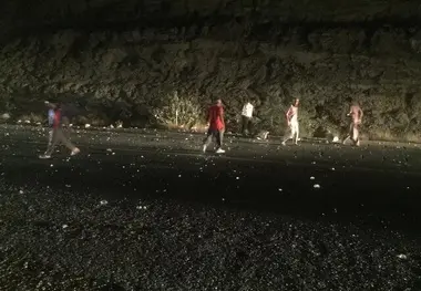 بازگشایی گردنه بوستانو پارسیان پس از وقوع زلزله