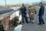 تصادف مرگبار پژو پارس با تریلر / ثبت بیش از سه میلیون تخلف سرعت غیرمجاز در راه های استان تهران