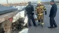 تصادف مرگبار پژو پارس با تریلر / ثبت بیش از سه میلیون تخلف سرعت غیرمجاز در راه های استان تهران