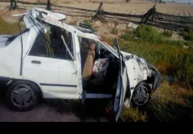 تصادف در جاده بردخون بوشهر 2کشته و 3مصدوم برجای گذاشت