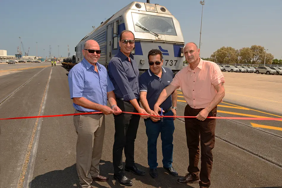 Kishon Port rail link inaugurated