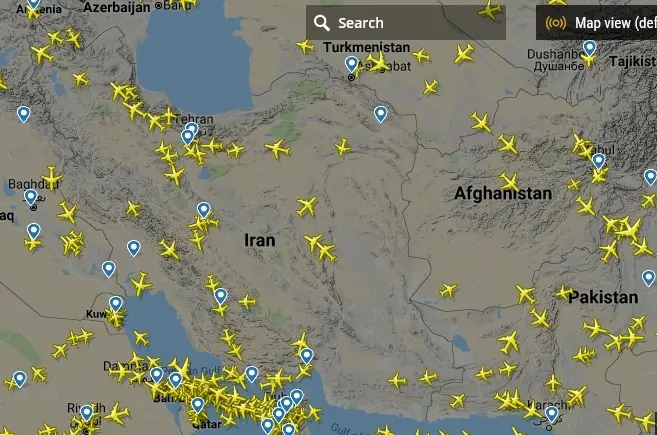تهدید آمریکا درآمد پروازهای عبوری ایران را کاهش خواهد داد؟