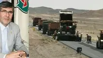 انجام عملیات مرمت آسفالت در محورهای مواصلاتی اردبیل