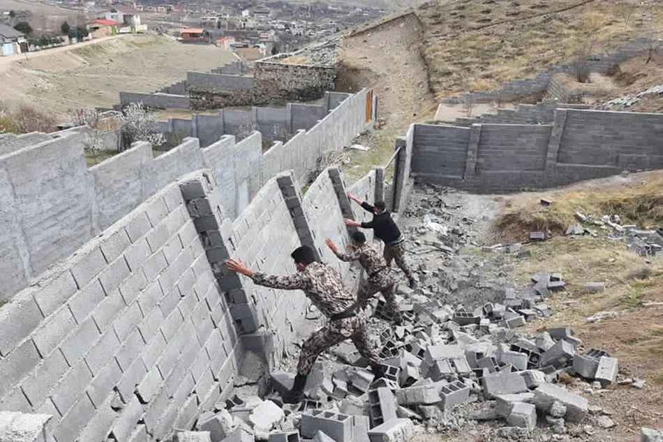رفع تصرف کامل و پاکسازی پلاک گندک شهرستان دماوند