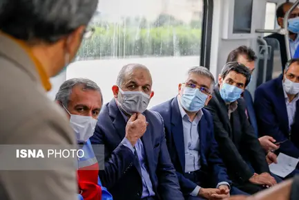 بازدید وزیر کشور از پروژه قطار ملی جهاد دانشگاهی
