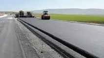 پایان روکش آسفالت محور اک به اسفرورین 