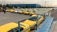 سرویس رسانی تاکسی‌های تهران به سیل‌زدگان امام زاده داوود 