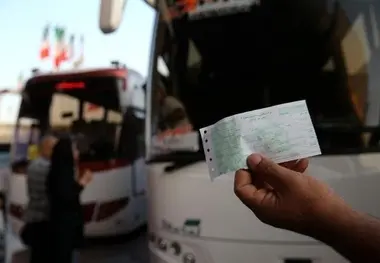 بلیت اتوبوس مسیر تهران مشهد همچنان موجود است

