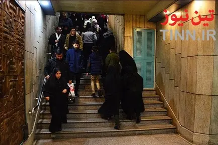 خدمت رسانی مترو در آیین تشییع سردار شهید قاسم سلیمانی