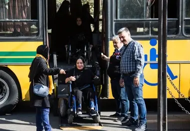 ۶۰ ایستگاه اتوبوس در بجنورد برای معلولان مناسب سازی شد