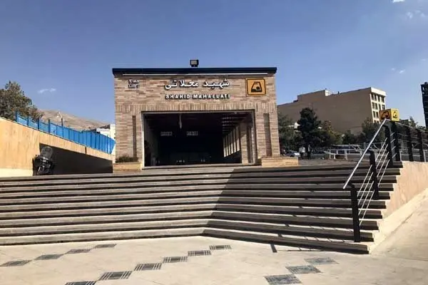 ورودی های متروی خط سه در شمال تهران مناسب سازی شد