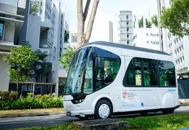 اتوبوس الکتریکی سنگاپور با قابلیت شارژ در 20 ثانیه +عکس