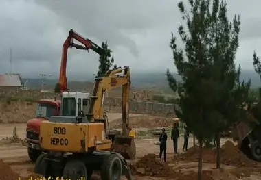 احداث سایت ماشین آلات شهرداری بجنورد