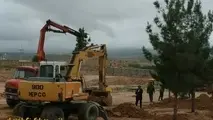 احداث سایت ماشین آلات شهرداری بجنورد