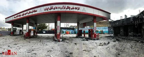 اغتشاشات اشرار به بهانه اعلام نرخ جدید بنزین