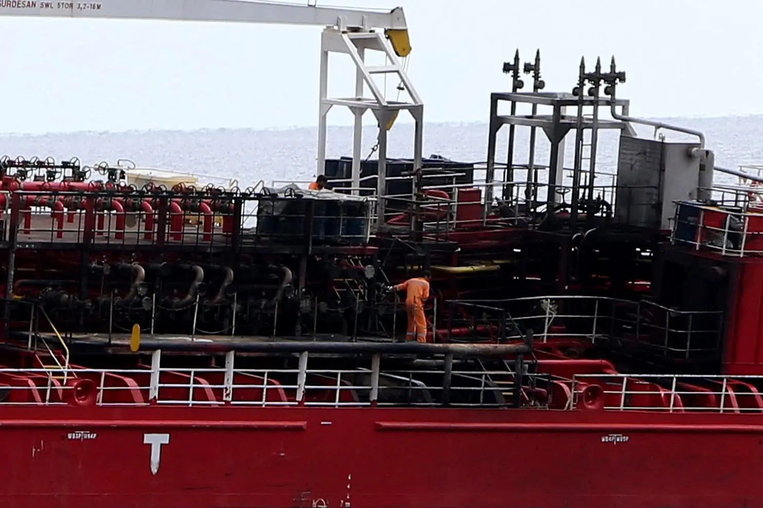 Cyprus rescues five crew after explosion on oil tanker