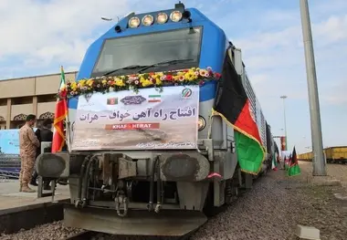 شبکه ریلی خواف- هرات و تسهیل ترانزیت کالا برای افغانستان
