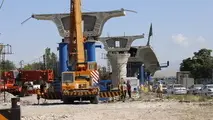 پیشرفت ۷۵ درصدی پروژه تقاطع غیرهمسطح قراملک تبریز