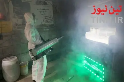 ضدعفونی و پاکسازی بازار تجریش