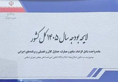 بودجه سال 1405 کل کشور از نظر منابع و مصارف چگونه است؟/ میزان درآمد اختصاصی وزارتخانه ها و موسسات دولتی در لایحه بودجه