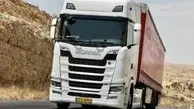 تست جاده ایی با بار کامیون اسکانیا اس۵۰۰ جدید در ایران + فیلم