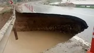  خسارت سیلاب به تاسیسات جاده‌ای لرستان 