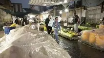 فیلم | ورود آب به اتوبوس های شهری اهواز پس از بارندگی