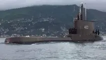 زیردریایی اندونزی با ۵۳ خدمه گم شد
