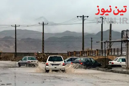 آب گرفتگی معابر در زاهدان