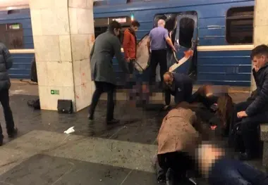۱۰ کشته در انفجار متروی سن‌پترزبورگ