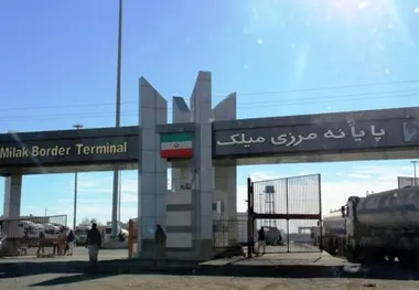 فیلم| صف کامیون‌های حامل سیمان به افغانستان