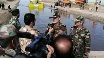 لایروب تخصصی ارتش در مناطق سیل زده گلستان راه اندازی شد
