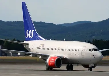 Hurricane Ophelia Affects Scandindavian Airlines Flight to Stockholm