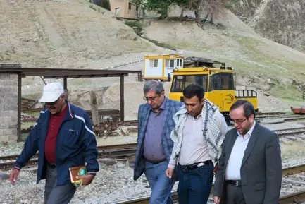 تراورس در راه آهن لرستان