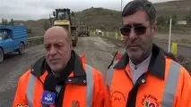 بازگشایی پل الماس در محور نیر به اردبیل

