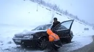۸ شهر مازندران درگیر برف و کولاک شد