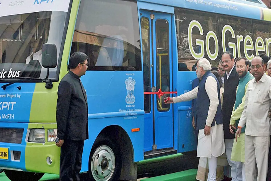 انقلاب در ناوگان حمل و نقل شهری هند با تزریق 10 هزار اتوبوس برقی  