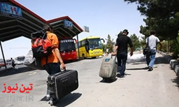 ۱۷۸ هزار مسافر از طریق ناوگان حمل ونقل عمومی از پایانه مسافری استان البرز جابجا شدند