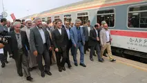 بازدید وزیر راه و شهرسازی از پروژه‌های راه‌آهن تهران-گرمسار

